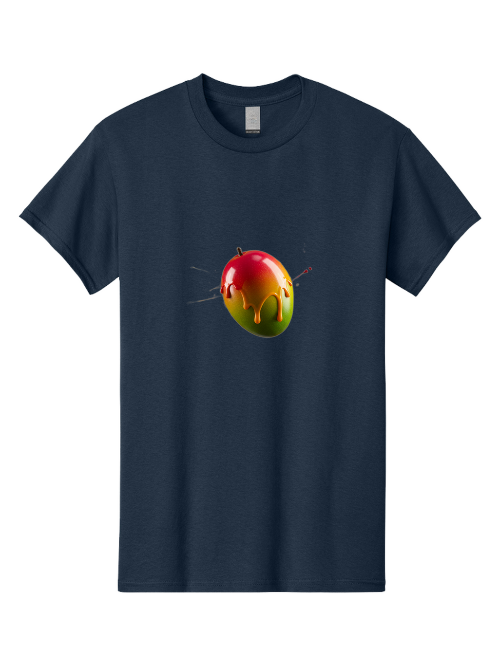 Caramel-Apple Men'S Graphic Tee, 100% Cotton, Comfortable Casual Summer Wear, Machine Washable, Ladybug, Red And Black Ladybug, 3D Illustration, Shiny Ladybug, Ladybug With Orange Liquid, Insect, Ladybug Illustration Bab715