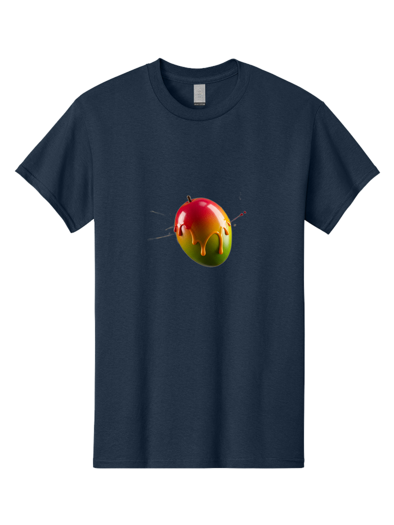 Caramel-Apple Men'S Graphic Tee, 100% Cotton, Comfortable Casual Summer Wear, Machine Washable, Ladybug, Red And Black Ladybug, 3D Illustration, Shiny Ladybug, Ladybug With Orange Liquid, Insect, Ladybug Illustration Bab715