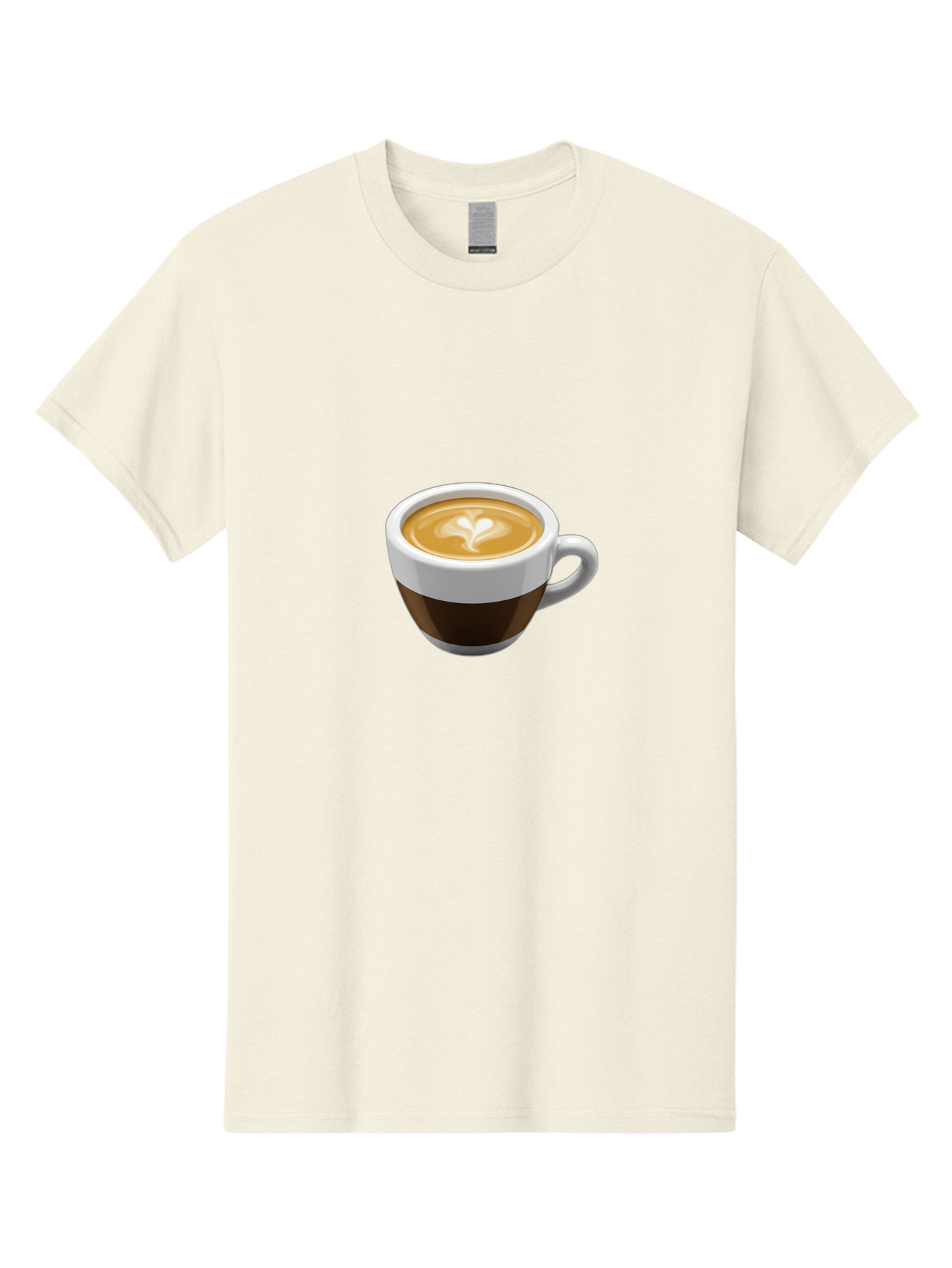 Coffee-2 Men'S Graphic Tee, 100% Cotton, Comfortable Casual Summer Wear, Machine Washable, Coffee Cup, Latte Art, Heart Design, Coffee Drink, Espresso Cup, Creamy Texture, Morning Coffee, Coffee Beverage Bab768
