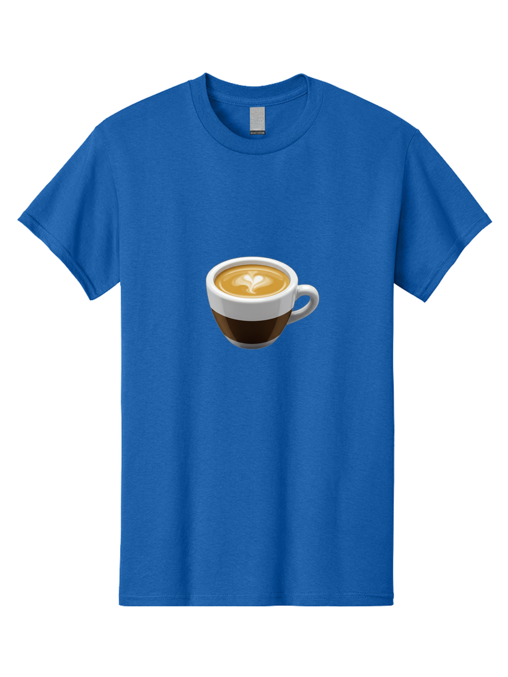 Coffee-2 Men'S Graphic Tee, 100% Cotton, Comfortable Casual Summer Wear, Machine Washable, Coffee Cup, Latte Art, Heart Design, Coffee Drink, Espresso Cup, Creamy Texture, Morning Coffee, Coffee Beverage Bab768