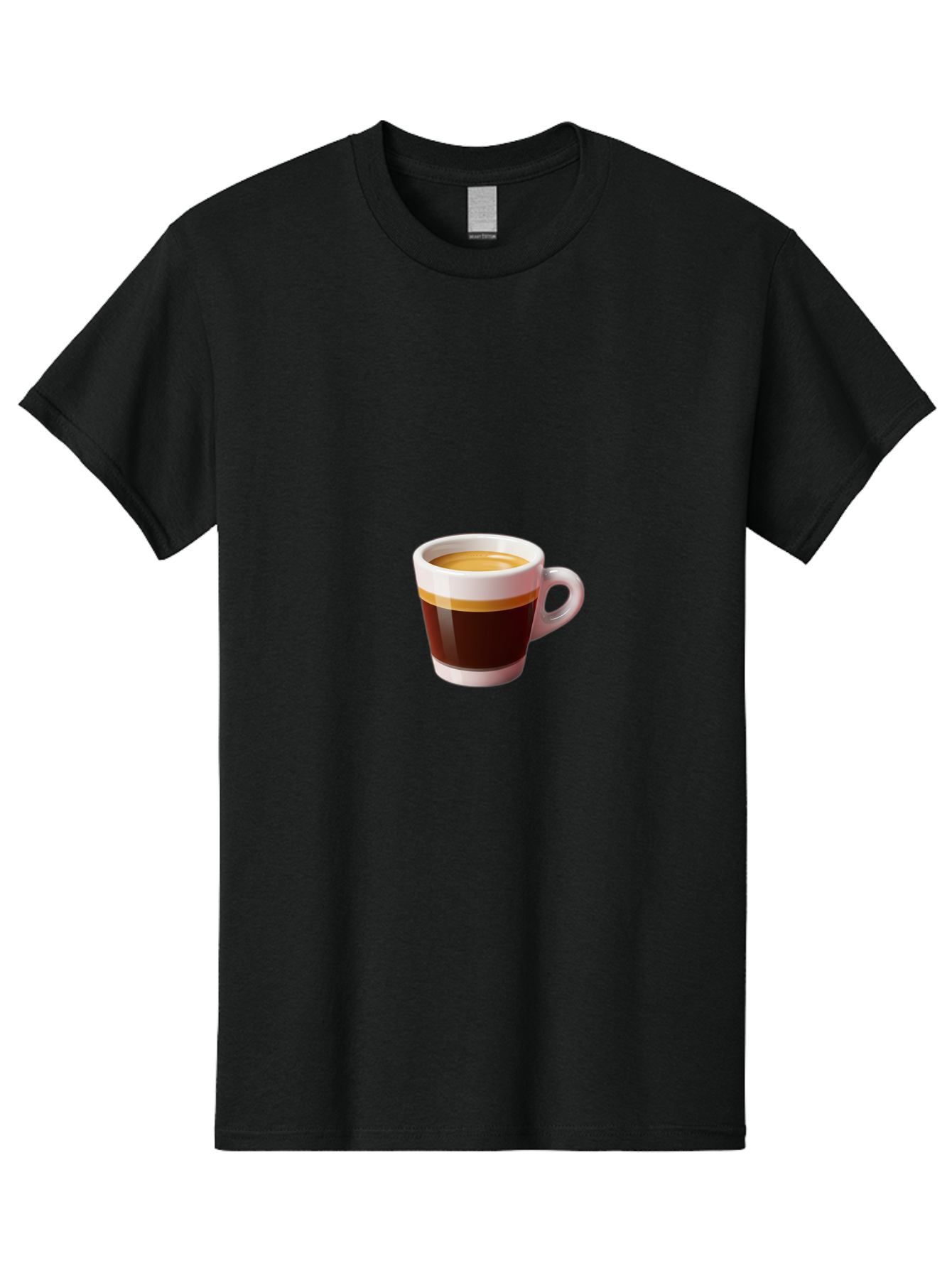 Coffee-Cup-6 Men'S Graphic Tee, 100% Cotton, Comfortable Casual Summer Wear, Machine Washable, Coffee Cup, Espresso, Dark Brown Coffee, Creamy Foam, Morning Coffee, Coffee Break, Daily Grind, Caffeine Fix Bab791