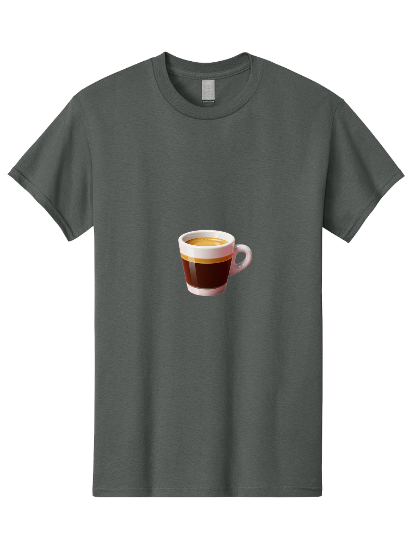 Coffee-Cup-6 Men'S Graphic Tee, 100% Cotton, Comfortable Casual Summer Wear, Machine Washable, Coffee Cup, Espresso, Dark Brown Coffee, Creamy Foam, Morning Coffee, Coffee Break, Daily Grind, Caffeine Fix Bab791