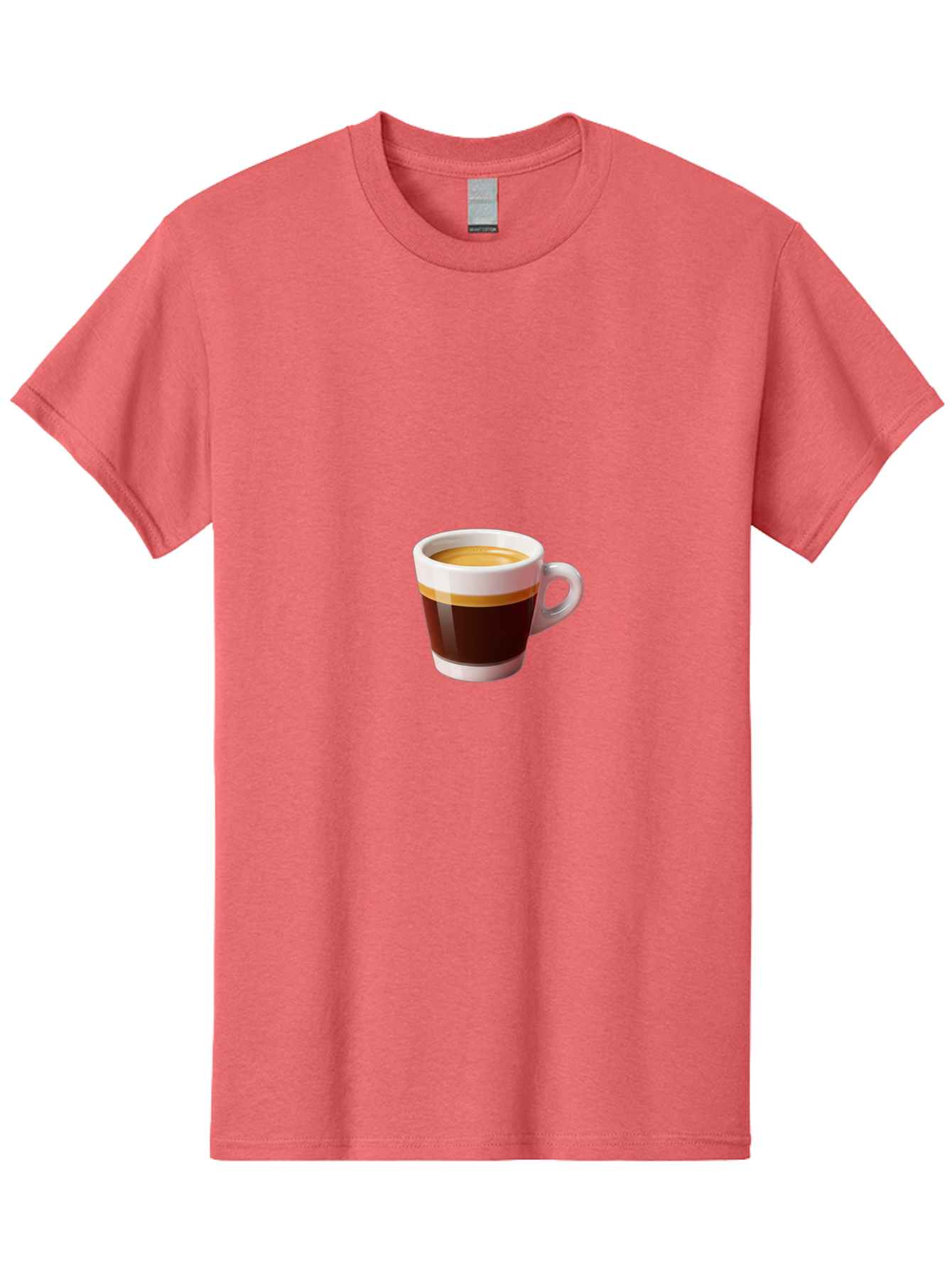 Coffee-Cup-6 Men'S Graphic Tee, 100% Cotton, Comfortable Casual Summer Wear, Machine Washable, Coffee Cup, Espresso, Dark Brown Coffee, Creamy Foam, Morning Coffee, Coffee Break, Daily Grind, Caffeine Fix Bab791