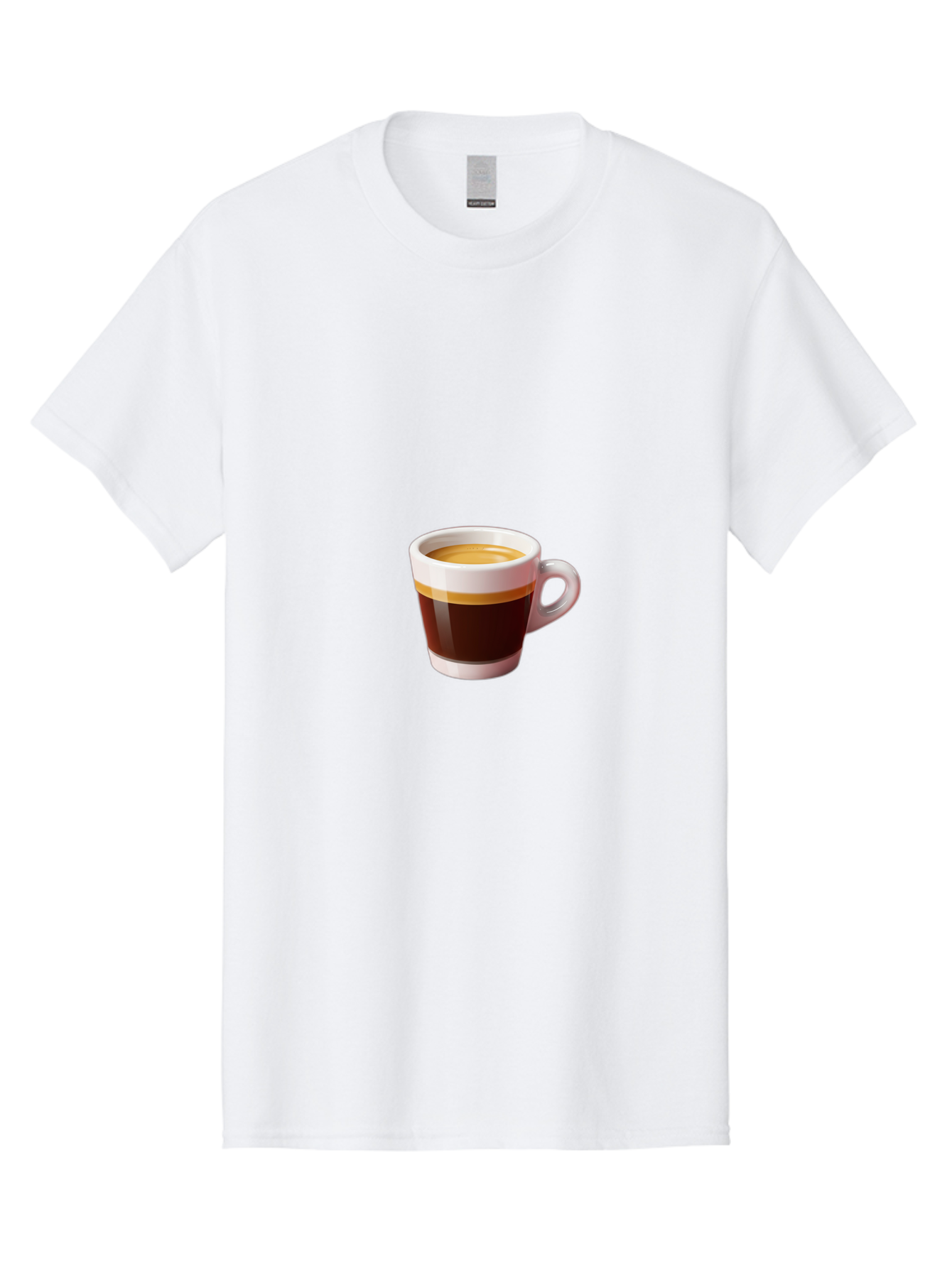 Coffee-Cup-6 Men'S Graphic Tee, 100% Cotton, Comfortable Casual Summer Wear, Machine Washable, Coffee Cup, Espresso, Dark Brown Coffee, Creamy Foam, Morning Coffee, Coffee Break, Daily Grind, Caffeine Fix Bab791
