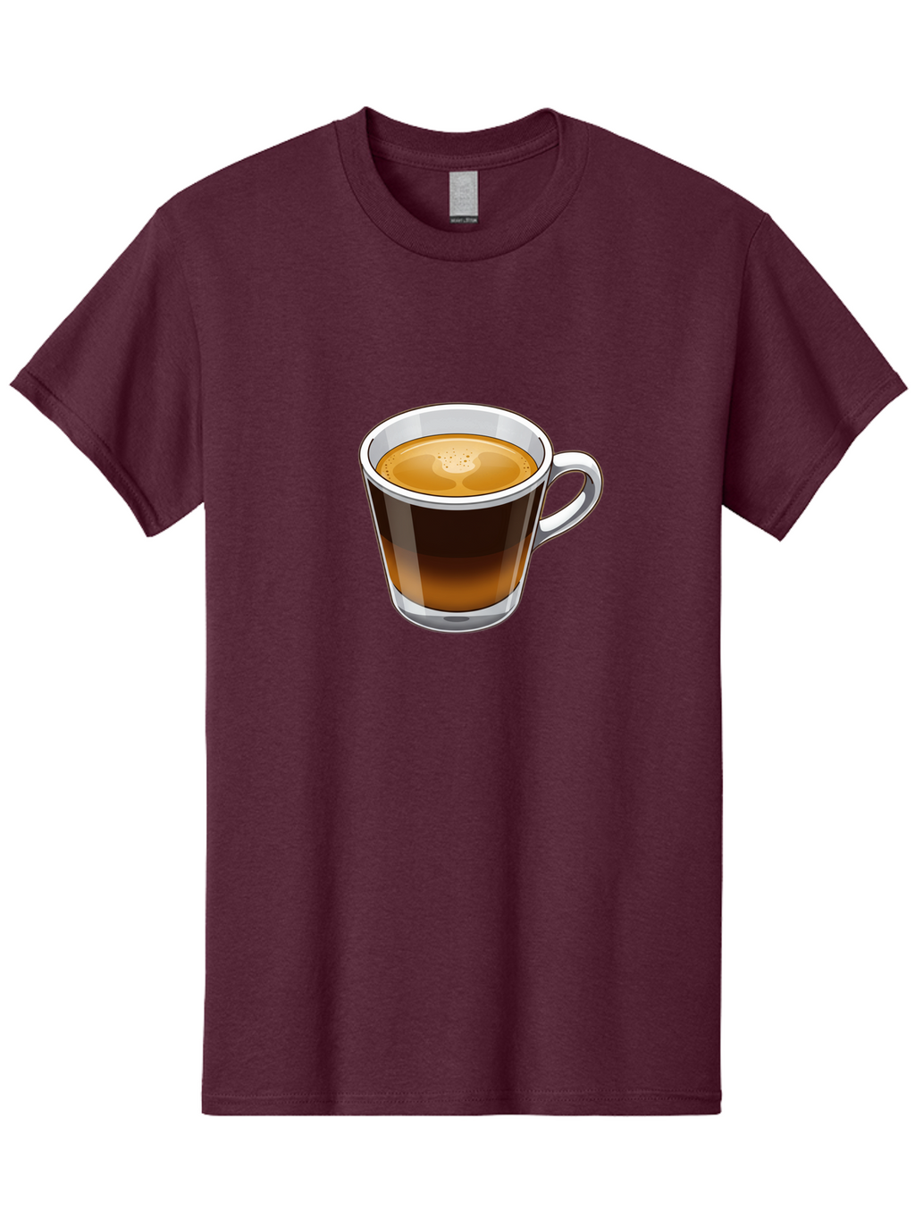 Cup-Of-Coffee-5 Men'S Graphic Tee, 100% Cotton, Comfortable Casual Summer Wear, Machine Washable, Coffee In A Mug, Espresso Cup, Coffee Beverage, Morning Coffee, Caffeine Drink, Hot Beverage, Coffee Culture Bab837