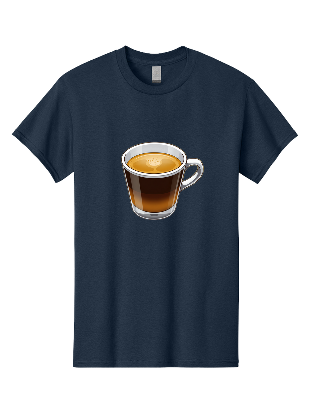 Cup-Of-Coffee-5 Men'S Graphic Tee, 100% Cotton, Comfortable Casual Summer Wear, Machine Washable, Coffee In A Mug, Espresso Cup, Coffee Beverage, Morning Coffee, Caffeine Drink, Hot Beverage, Coffee Culture Bab837