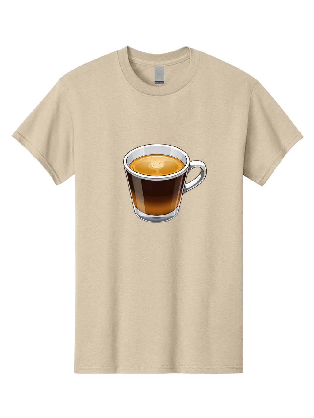 Cup-Of-Coffee-5 Men'S Graphic Tee, 100% Cotton, Comfortable Casual Summer Wear, Machine Washable, Coffee In A Mug, Espresso Cup, Coffee Beverage, Morning Coffee, Caffeine Drink, Hot Beverage, Coffee Culture Bab837