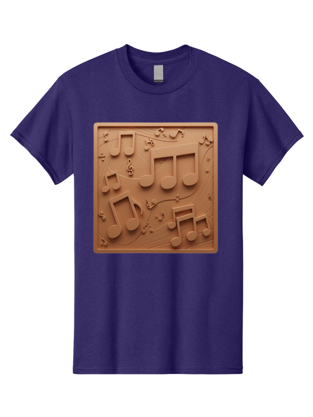 Music-Notes Men'S Graphic Tee, 100% Cotton, Comfortable Casual Summer Wear, Machine Washable, Musical Notes, Treble Clef, 3D Design, Creative Artwork, Music Theme, Melodic Elements, Artistic Expression, Harmony And Rhythm Bac191