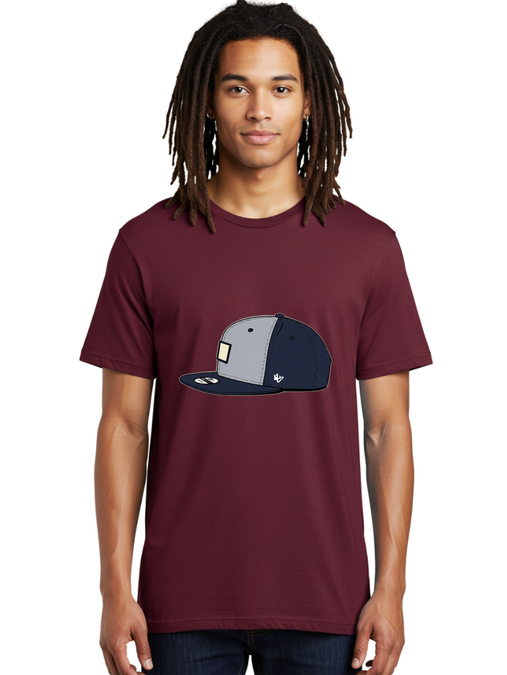 47-Snapback-Hat Men'S Graphic Tee, 100% Cotton, Comfortable Casual Summer Wear, Machine Washable, Baseball Cap, Snapback Hat, 47 Brand Clothing, Streetwear Fashion, Casual Style, Navy Blue Cap, Grey And Navy Color Combination, White Logo, Bac577