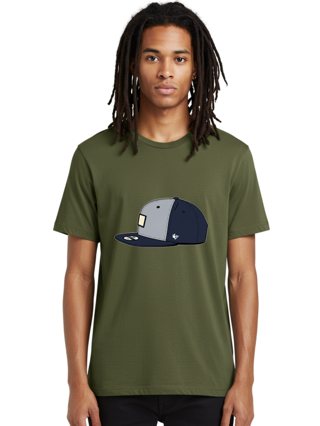 47-Snapback-Hat Men'S Graphic Tee, 100% Cotton, Comfortable Casual Summer Wear, Machine Washable, Baseball Cap, Snapback Hat, 47 Brand Clothing, Streetwear Fashion, Casual Style, Navy Blue Cap, Grey And Navy Color Combination, White Logo, Bac577
