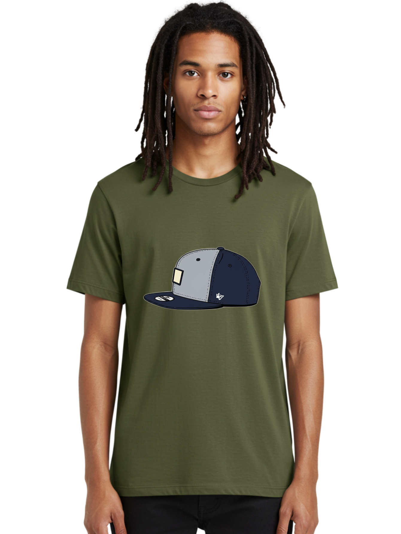 47-Snapback-Hat Men'S Graphic Tee, 100% Cotton, Comfortable Casual Summer Wear, Machine Washable, Baseball Cap, Snapback Hat, 47 Brand Clothing, Streetwear Fashion, Casual Style, Navy Blue Cap, Grey And Navy Color Combination, White Logo, Bac577