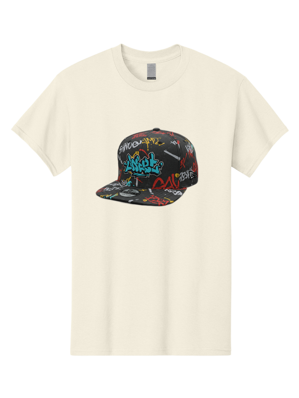 Anarchy-Baseball-Cap Men'S Graphic Tee, 100% Cotton, Comfortable Casual Summer Wear, Machine Washable, Graffiti Art, Streetwear Fashion, Custom Hats, Urban Style, Colorful Designs, Casual Wear, Hip Hop Culture, Snapback Cap, Street Art, Bac585