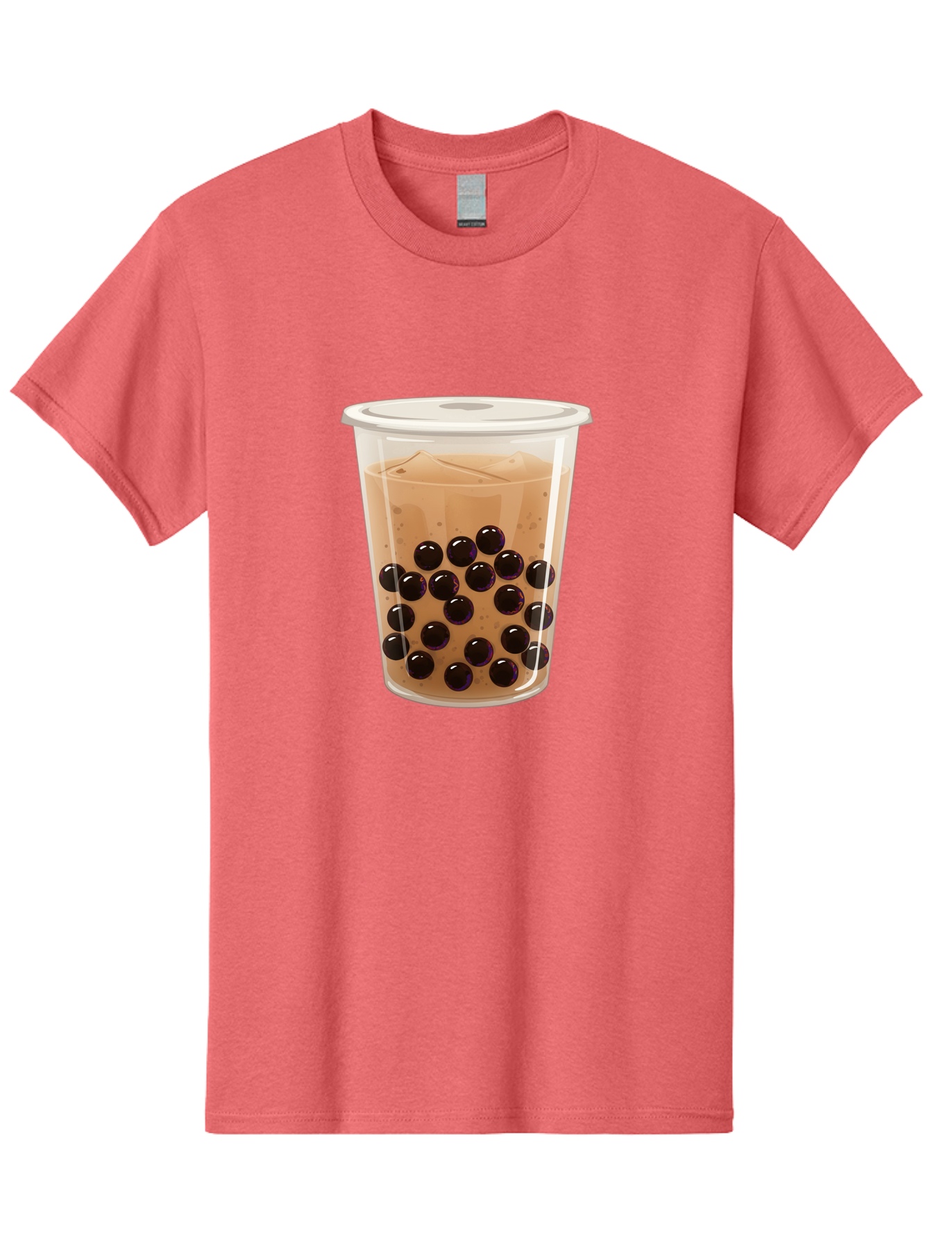 Bubble-Milk-Tea-3 Men'S Graphic Tee, 100% Cotton, Comfortable Casual Summer Wear, Machine Washable, Boba Tea, Bubble Tea, Milk Tea, Tapioca Pearls, Iced Tea, Refreshing Drink, Cold Beverage, Popular Drink, Trendy Beverage, Boba Bac685