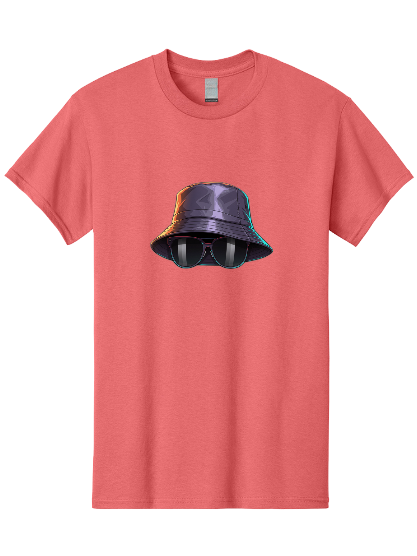 Bucket-Hat-And-Sunglasses-1 Men'S Graphic Tee, 100% Cotton, Comfortable Casual Summer Wear, Machine Washable, Stylish Accessories, Fashion Trends, Chic Sunglasses, Trendy Bucket Hat, Stylish Eyewear, Cool Shades, Fashion Accessories, Bac715