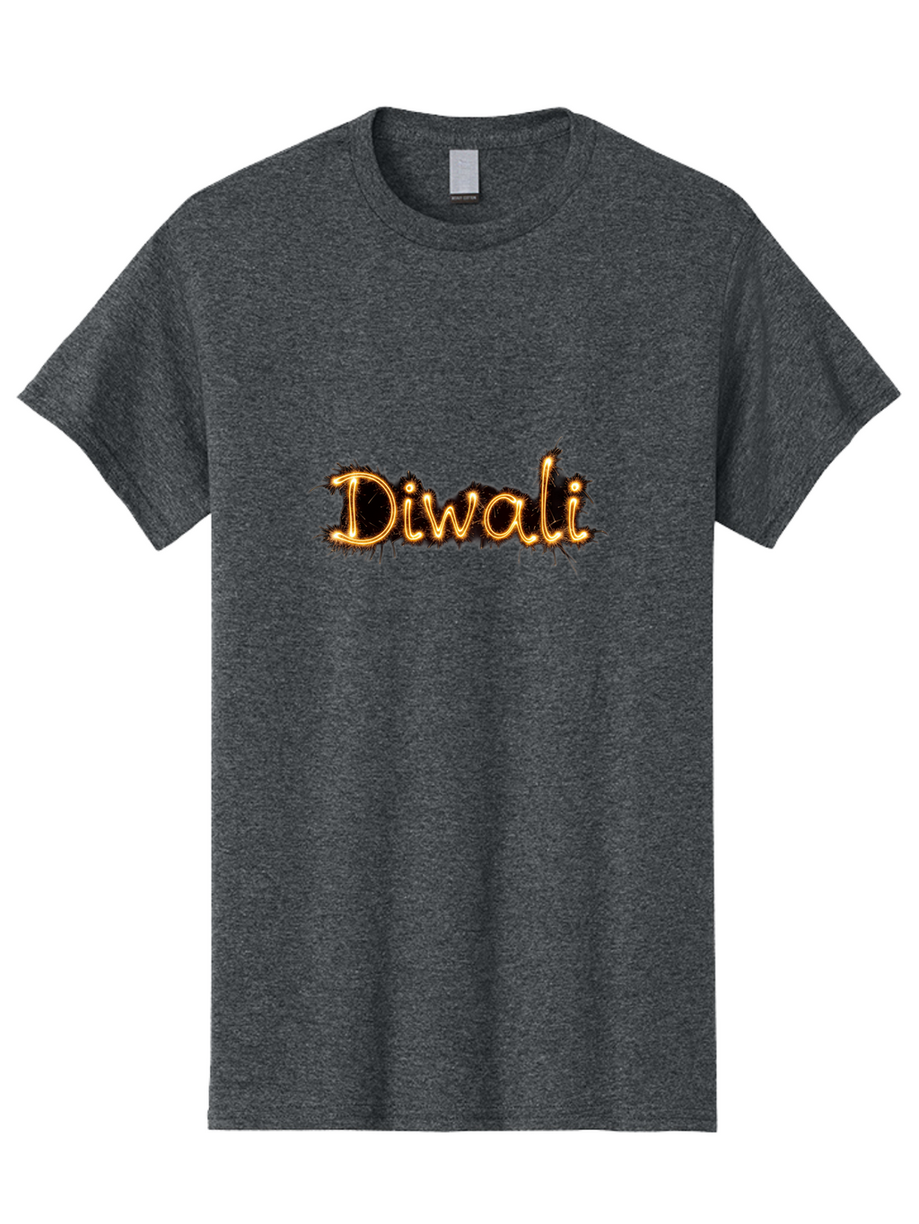 Diwali Men'S Graphic Tee, 100% Cotton, Comfortable Casual Summer Wear, Machine Washable, Diwali Festival, Celebration Of Lights, Vibrant Diwali Graphics, Festive Decorations, Firework Design, Indian Culture, Diwali Greetings Bad008