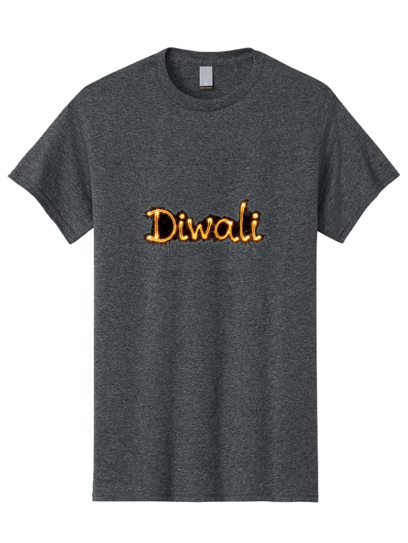 Diwali Men'S Graphic Tee, 100% Cotton, Comfortable Casual Summer Wear, Machine Washable, Diwali Festival, Celebration Of Lights, Vibrant Diwali Graphics, Festive Decorations, Firework Design, Indian Culture, Diwali Greetings Bad008