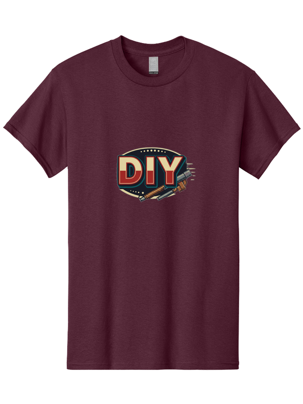 Diy-4 Men'S Graphic Tee, 100% Cotton, Comfortable Casual Summer Wear, Machine Washable, Diy Projects, Home Improvement, Crafting, Tools, Pens, Pencils, Creativity, Art Supplies, Diy Tutorials, Handmade Crafts, Diy Inspiration Bad012