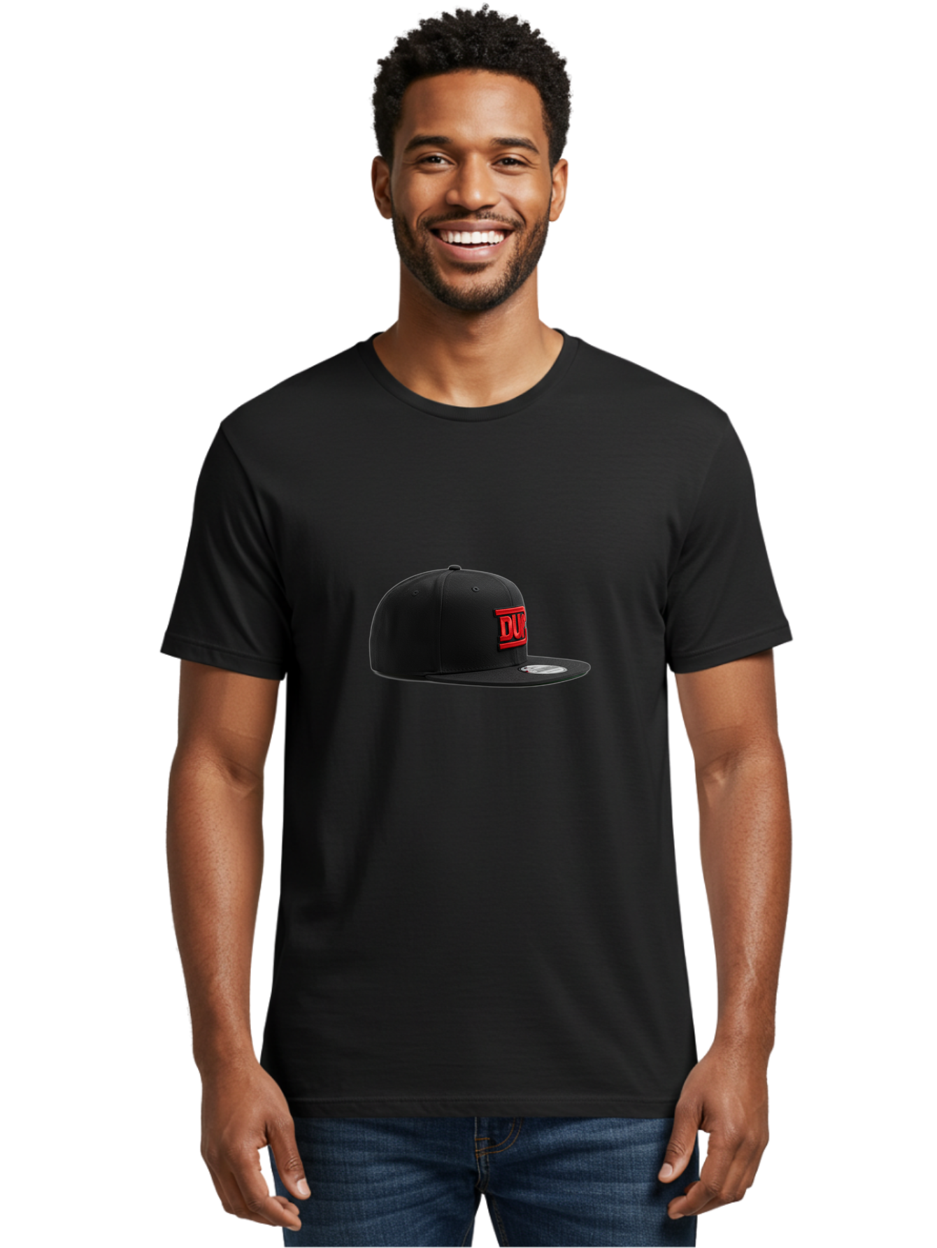 Dunk-Low-Pro-Sb Men'S Graphic Tee, 100% Cotton, Comfortable Casual Summer Wear, Machine Washable, Black Baseball Cap, Red Logo, Dunk Branding, Athletic Wear, Sports Fashion, Streetwear, Snapback Hat, Casual Style, Trendy Accessories Bad061