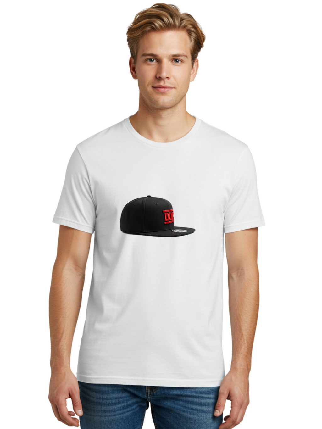 Dunk-Low-Pro-Sb Men'S Graphic Tee, 100% Cotton, Comfortable Casual Summer Wear, Machine Washable, Black Baseball Cap, Red Logo, Dunk Branding, Athletic Wear, Sports Fashion, Streetwear, Snapback Hat, Casual Style, Trendy Accessories Bad061