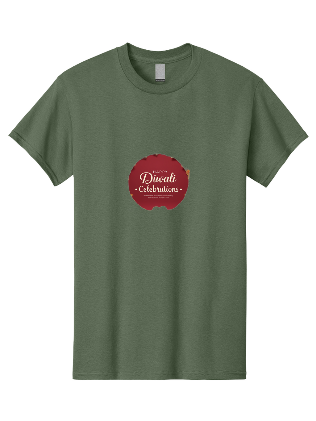 Happy-Diwali-Celebrations Men'S Graphic Tee, 100% Cotton, Comfortable Casual Summer Wear, Machine Washable, Diwali Celebration, Festival Of Lights, Indian Culture, Happiness, Joy, Diwali Wishes, Celebratory Greetings, Festive Atmosphere, Bad190