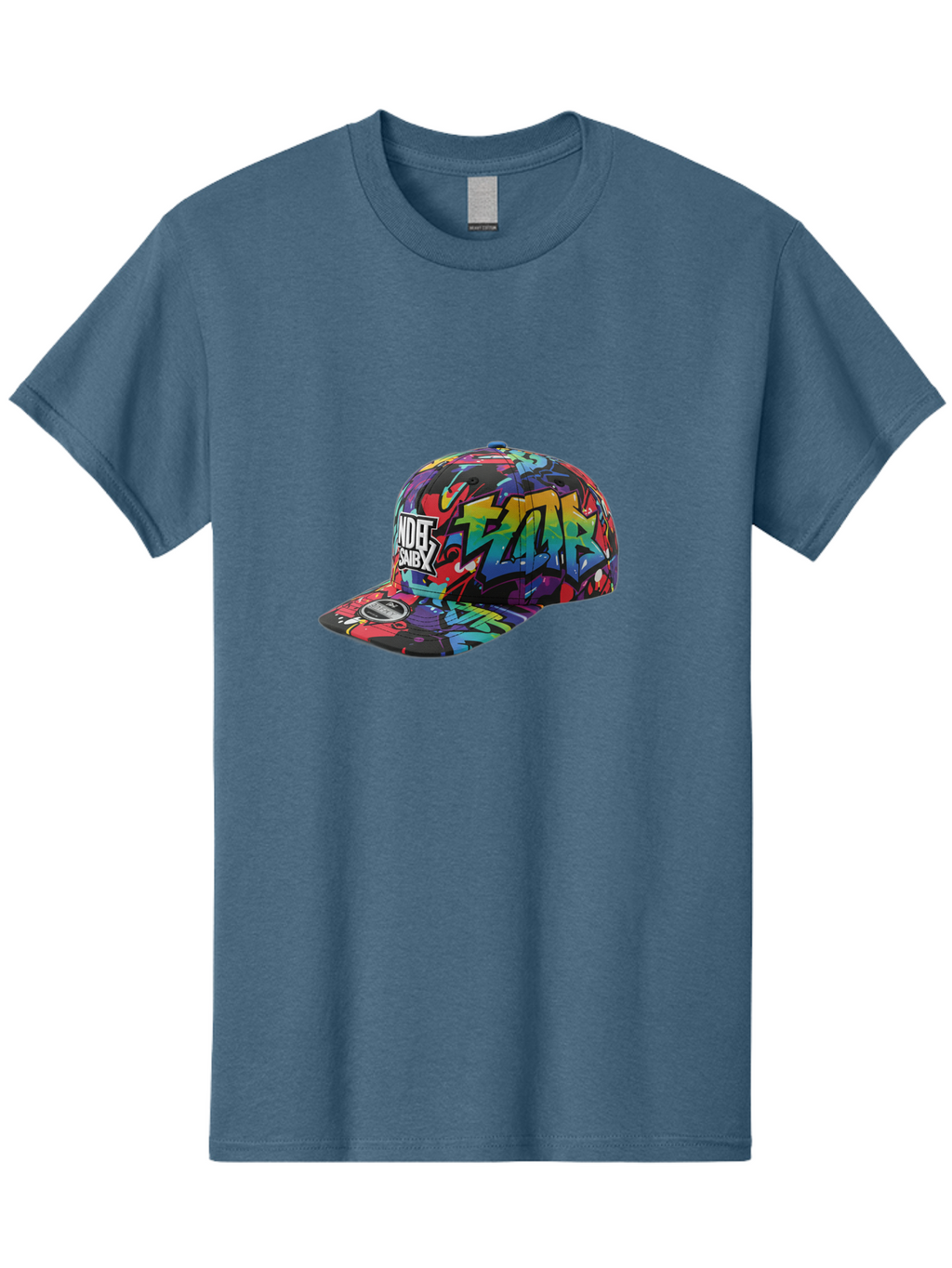 Kazr-Baseball-Cap Men'S Graphic Tee, 100% Cotton, Comfortable Casual Summer Wear, Machine Washable, Streetwear Fashion, Graffiti Art, Urban Style, Kansas Hat, Xsby Logo, Vibrant Colors, Bold Design, Casual Wear, Trendy Accessory Bad251