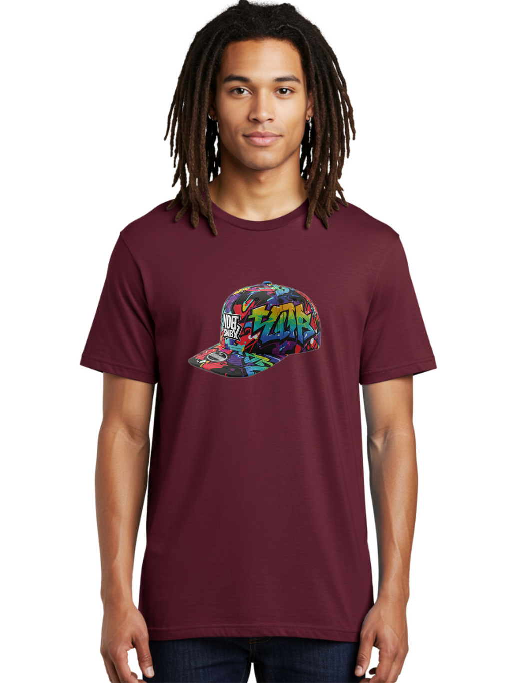 Kazr-Baseball-Cap Men'S Graphic Tee, 100% Cotton, Comfortable Casual Summer Wear, Machine Washable, Streetwear Fashion, Graffiti Art, Urban Style, Kansas Hat, Xsby Logo, Vibrant Colors, Bold Design, Casual Wear, Trendy Accessory Bad251
