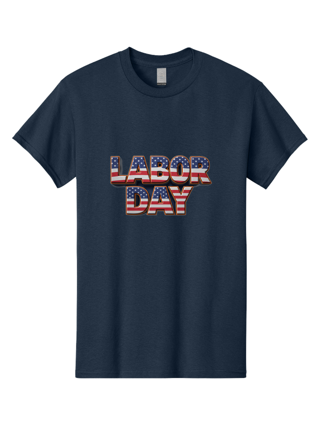 Labor-Day-1 Men'S Graphic Tee, 100% Cotton, Comfortable Casual Summer Wear, Machine Washable, Labor Day, Patriotic Theme, American Flag, Red White And Blue, Independence Day, 4Th Of July, Stars And Stripes, Usa, National Holiday, Celebration Bad257