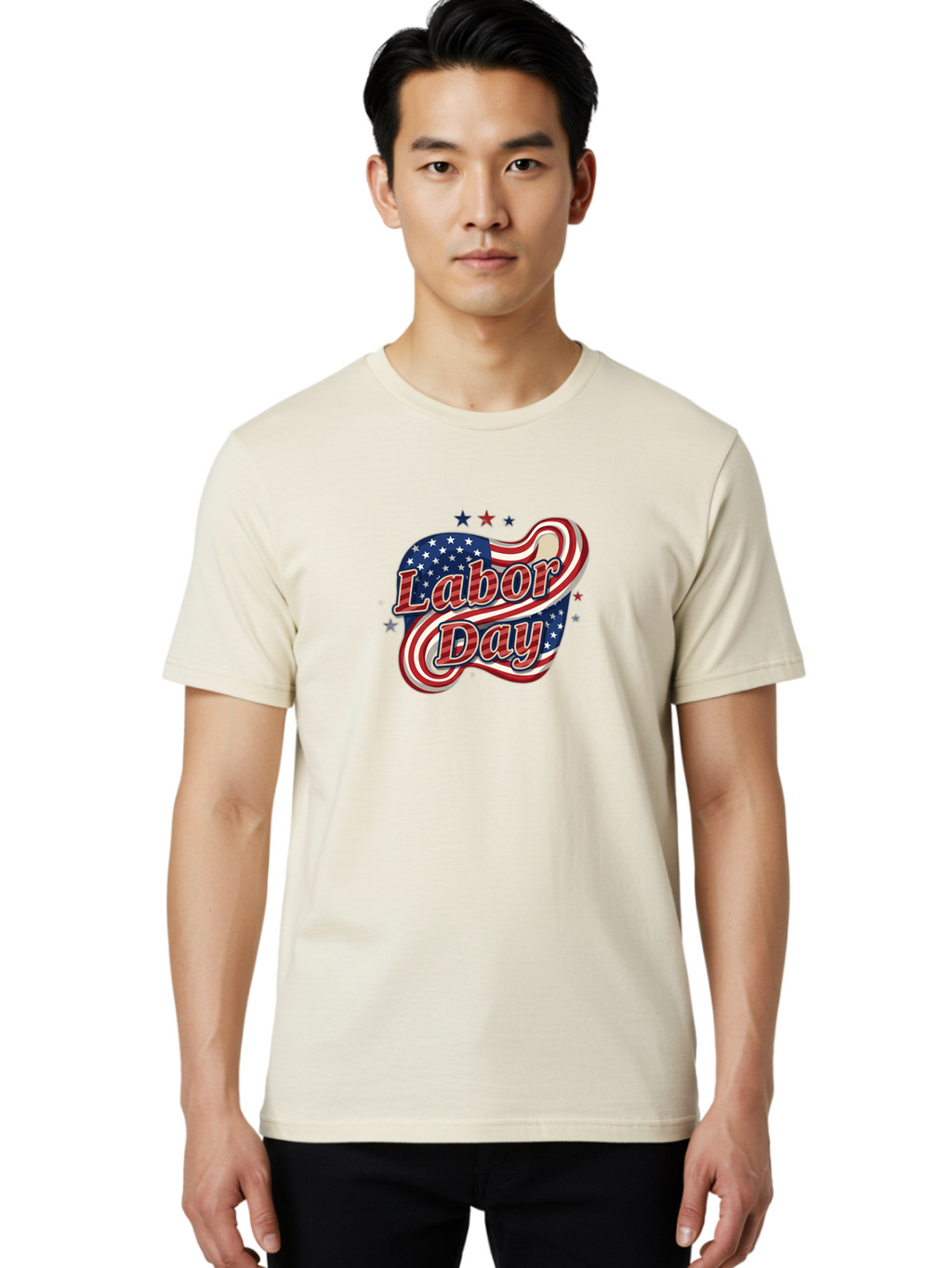Labor-Day-4 Men'S Graphic Tee, 100% Cotton, Comfortable Casual Summer Wear, Machine Washable, Labor Day Celebration, American Flag, Red White And Blue, Patriotic Theme, Festive Design, Labor Day Sale, Stars And Stripes Bad260