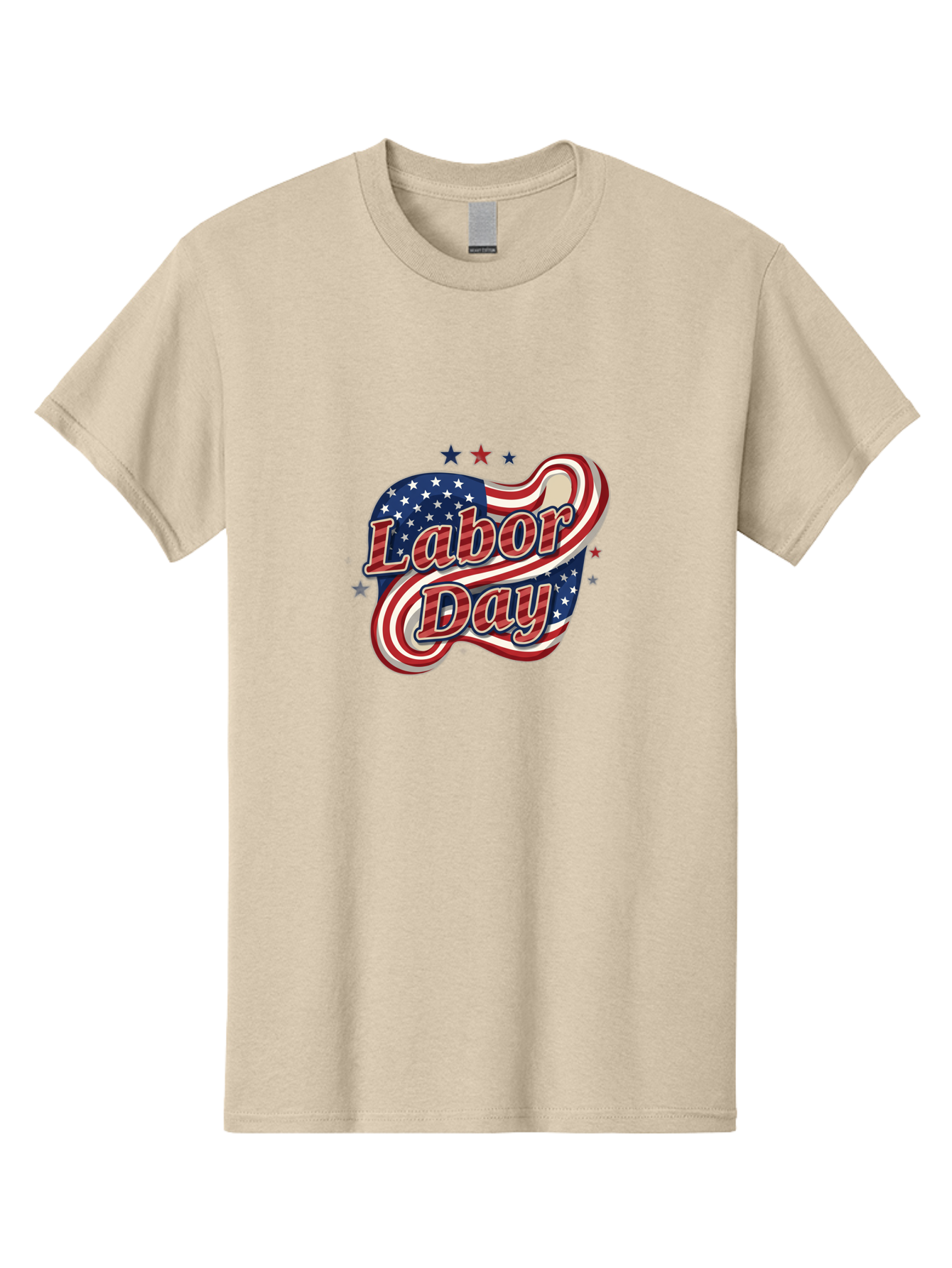 Labor-Day-4 Men'S Graphic Tee, 100% Cotton, Comfortable Casual Summer Wear, Machine Washable, Labor Day Celebration, American Flag, Red White And Blue, Patriotic Theme, Festive Design, Labor Day Sale, Stars And Stripes Bad260