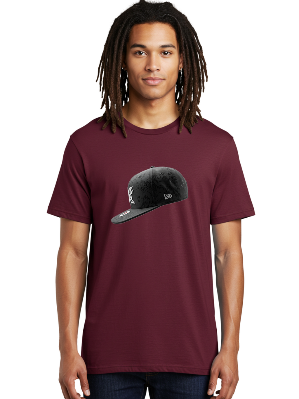 New-York-Yankees-Baseball-Cap Men'S Graphic Tee, 100% Cotton, Comfortable Casual Summer Wear, Machine Washable, New York Yankees Baseball Cap, Black Cap With White Logo, New Era Cap, Baseball Hat, Sports Fashion, Ny Logo, Mlb Merchandise, Bad372