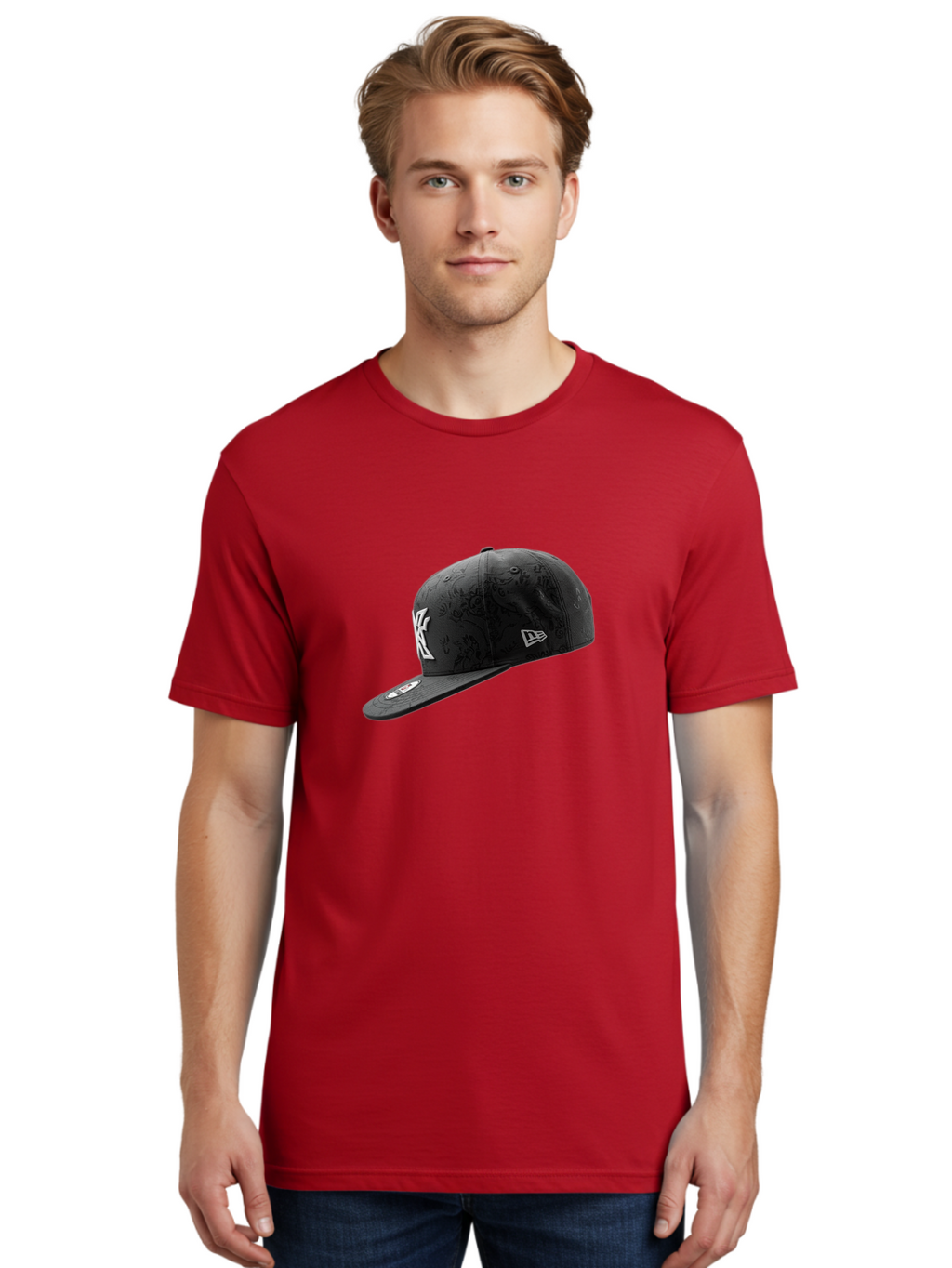 New-York-Yankees-Baseball-Cap Men'S Graphic Tee, 100% Cotton, Comfortable Casual Summer Wear, Machine Washable, New York Yankees Baseball Cap, Black Cap With White Logo, New Era Cap, Baseball Hat, Sports Fashion, Ny Logo, Mlb Merchandise, Bad372