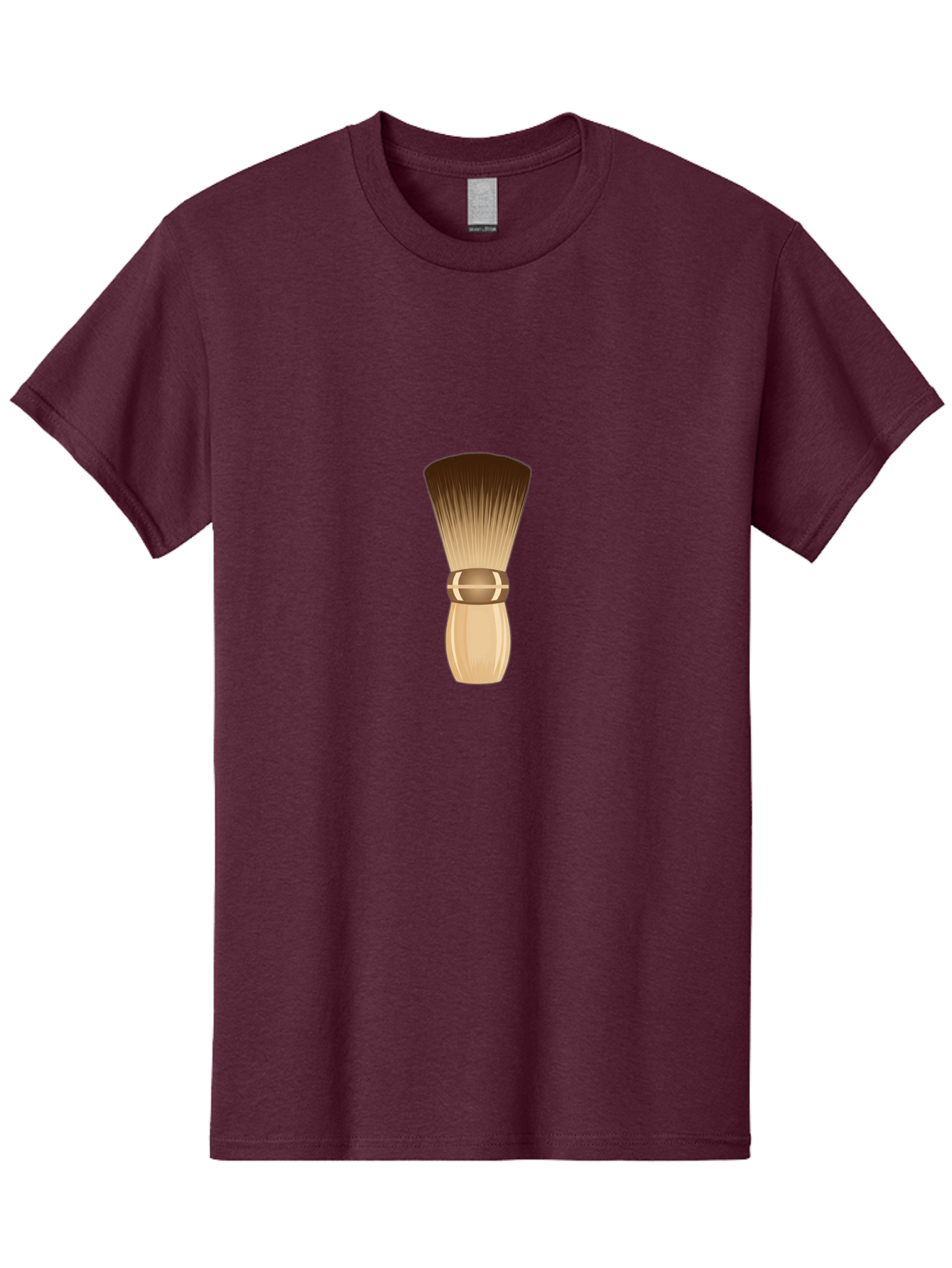 Paint-Brush Men'S Graphic Tee, 100% Cotton, Comfortable Casual Summer Wear, Machine Washable, Paint Brush, Artistic Tool, Creative Expression, Painting Supplies, Brush Strokes, Artistic Creativity, Painting Techniques, Art Supplies Bad391