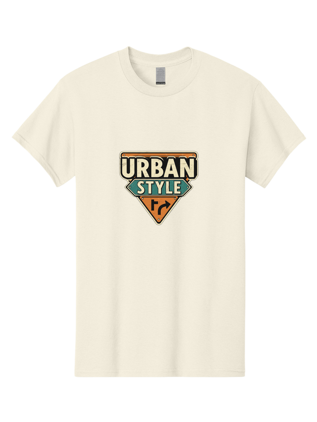 Urban-Style Men'S Graphic Tee, 100% Cotton, Comfortable Casual Summer Wear, Machine Washable, Urban Street Style, Modern Design, Street Signs, Trendy Graphics, Urban Fashion, City Vibe, Edgy Look, Stylish Logos Bad878