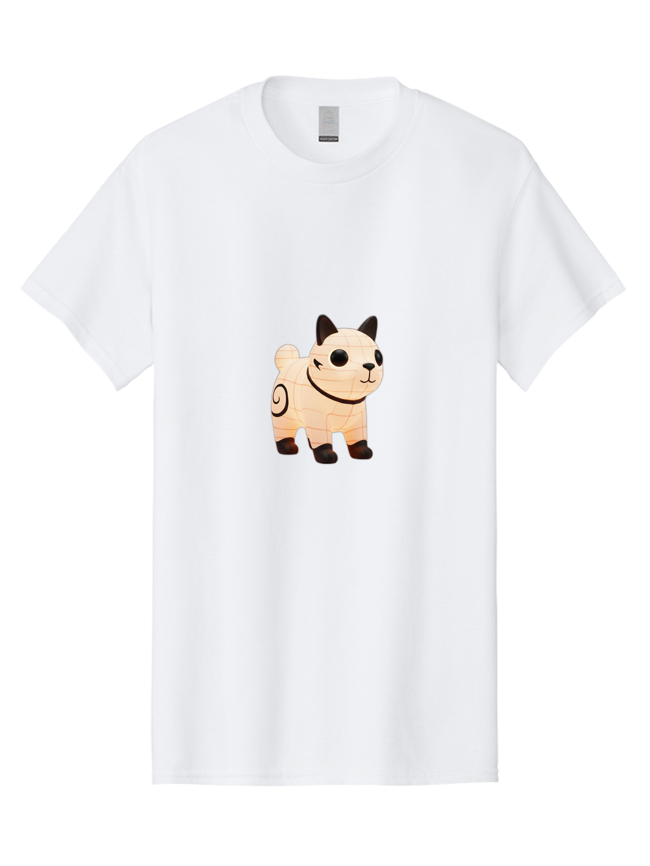 3D-Paper-Cat Men'S Graphic Tee, 100% Cotton, Comfortable Casual Summer Wear, Machine Washable, Paper Cat, Origami Cat, Animal Art, Cute Cat, Black And White Cat, Decorative Cat, Paper Craft, Animal Design Bad950