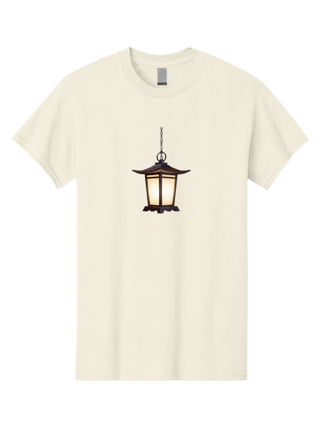 Pagoda-Lantern-1 Men'S Graphic Tee, 100% Cotton, Comfortable Casual Summer Wear, Machine Washable, Hanging Lamp, Japanese Lantern, Pagoda Style, Soft Lighting, Warm Glow, Interior Decor, Ambient Light, Traditional Design, Ornate Details Bad980