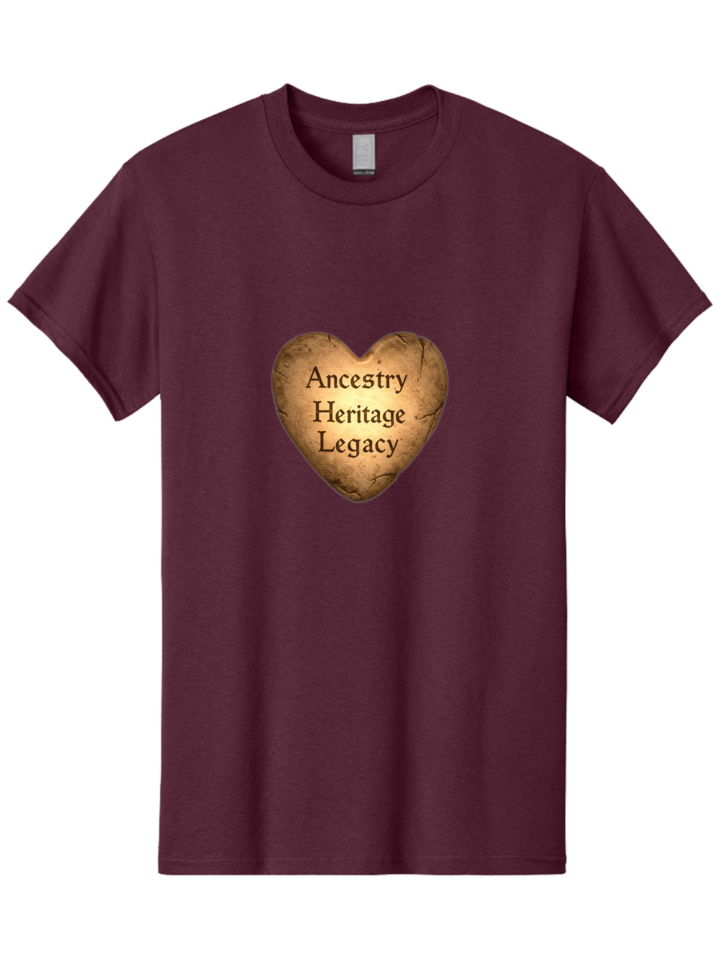 Ancestry-Heritage-Legacy Men'S Graphic Tee, 100% Cotton, Comfortable Casual Summer Wear, Machine Washable, Heartfelt Connection, Family History, Cultural Heritage, Ancestral Roots, Legacy Love, Genealogy Research, Family Tree, Bae112
