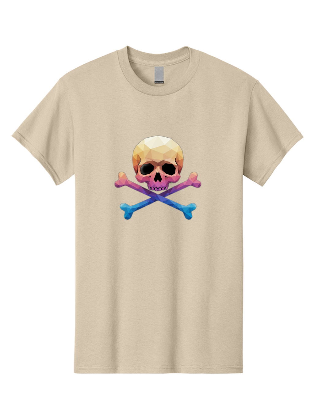 Jolly-Roger-Skull-1 Men'S Graphic Tee, 100% Cotton, Comfortable Casual Summer Wear, Machine Washable, Skull, Crossbones, Pirate Symbol, Danger Sign, Warning Sign, Pirate Flag, Skull And Crossbones, Pirate Emblem, Danger Alert, Toxic Symbol, Bae473