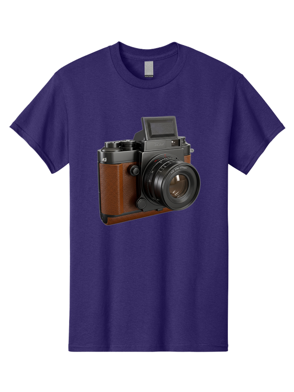 Tlr-Rx-Camera Men'S Graphic Tee, 100% Cotton, Comfortable Casual Summer Wear, Machine Washable, Vintage Camera, Fujifilm X100, Retro Style, Digital Camera, Photography Equipment, Camera Lens, Photographer Gear, Classic Design, Fujifilm Camera Bae802