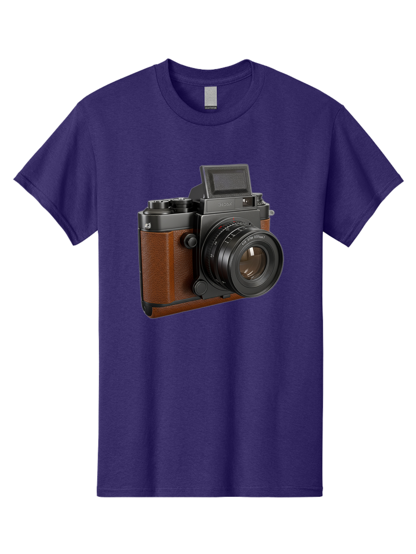Tlr-Rx-Camera Men'S Graphic Tee, 100% Cotton, Comfortable Casual Summer Wear, Machine Washable, Vintage Camera, Fujifilm X100, Retro Style, Digital Camera, Photography Equipment, Camera Lens, Photographer Gear, Classic Design, Fujifilm Camera Bae802