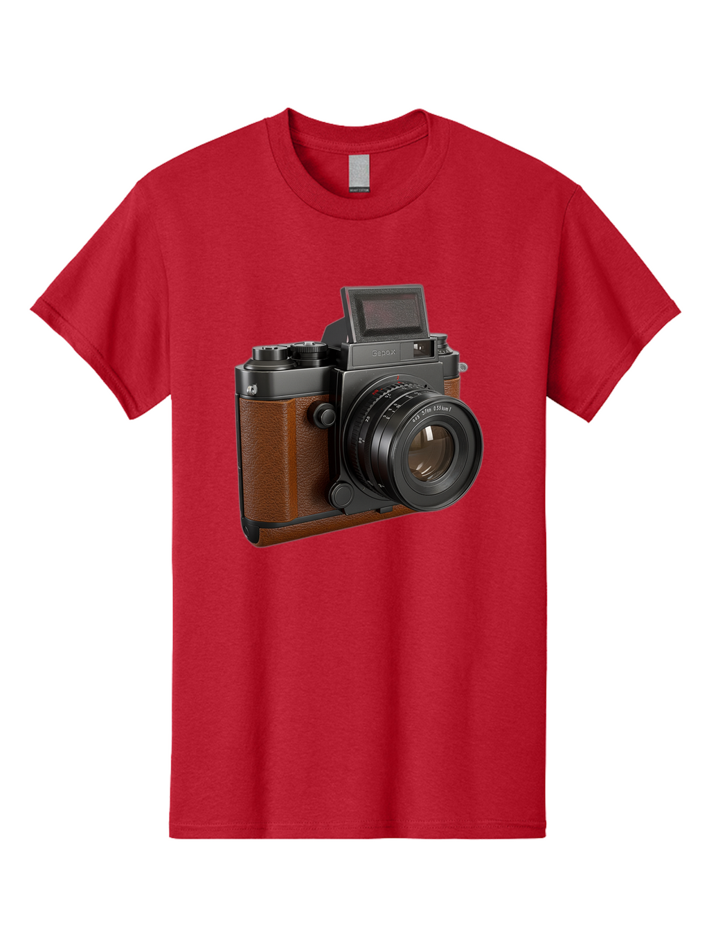 Tlr-Rx-Camera Men'S Graphic Tee, 100% Cotton, Comfortable Casual Summer Wear, Machine Washable, Vintage Camera, Fujifilm X100, Retro Style, Digital Camera, Photography Equipment, Camera Lens, Photographer Gear, Classic Design, Fujifilm Camera Bae802
