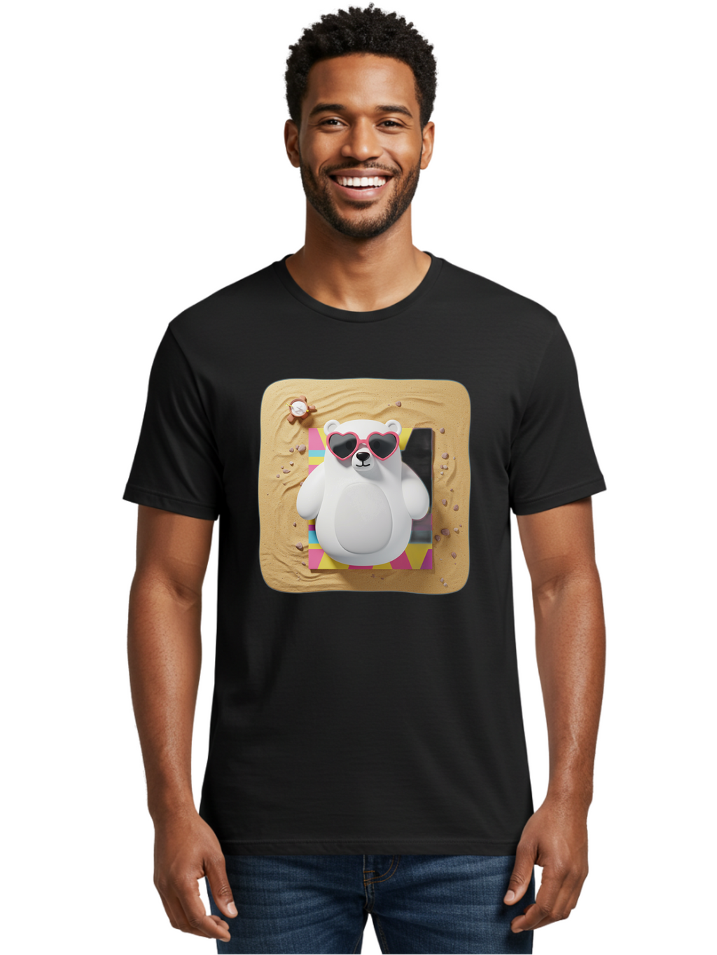 3D-Polar-Bear Men'S Graphic Tee, 100% Cotton, Comfortable Casual Summer Wear, Machine Washable, Vintage Camera, Old Camera, Antique Camera, Black Camera, Classic Photography, Photography Equipment, Nostalgic Device, Film Camera, Camera Art Bae825