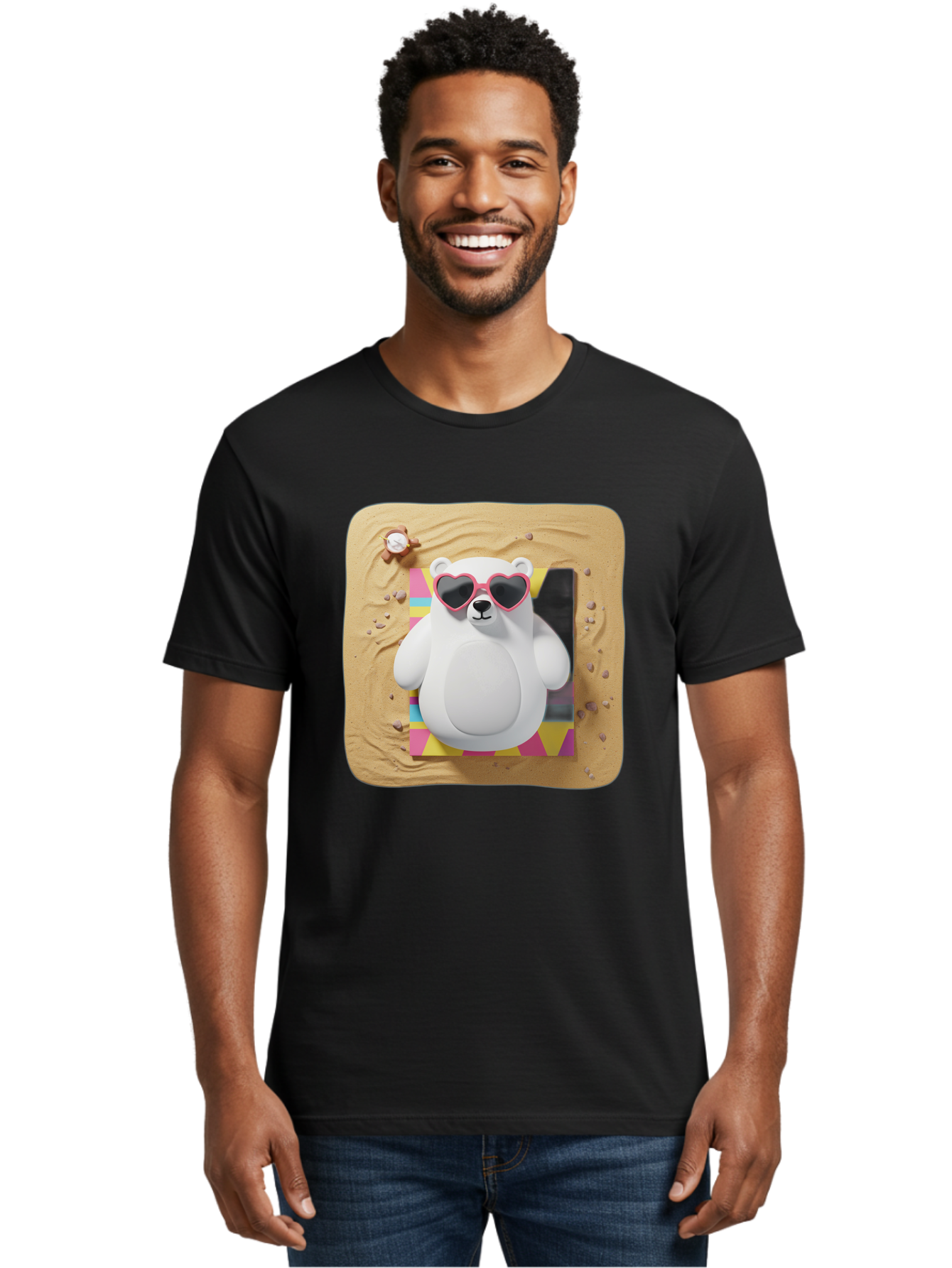 3D-Polar-Bear Men'S Graphic Tee, 100% Cotton, Comfortable Casual Summer Wear, Machine Washable, Vintage Camera, Old Camera, Antique Camera, Black Camera, Classic Photography, Photography Equipment, Nostalgic Device, Film Camera, Camera Art Bae825