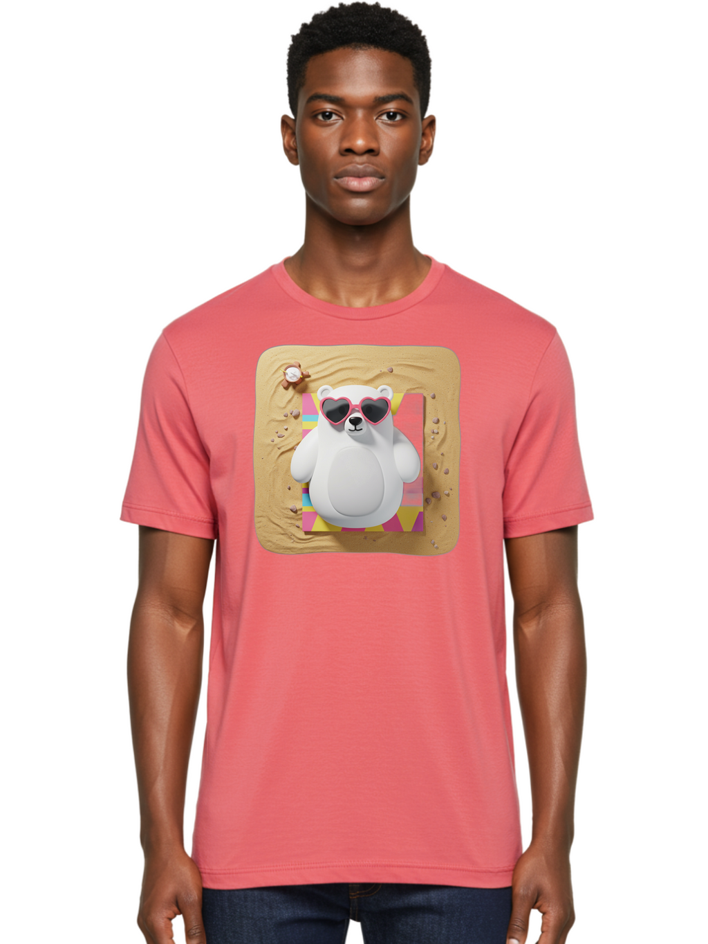 3D-Polar-Bear Men'S Graphic Tee, 100% Cotton, Comfortable Casual Summer Wear, Machine Washable, Vintage Camera, Old Camera, Antique Camera, Black Camera, Classic Photography, Photography Equipment, Nostalgic Device, Film Camera, Camera Art Bae825