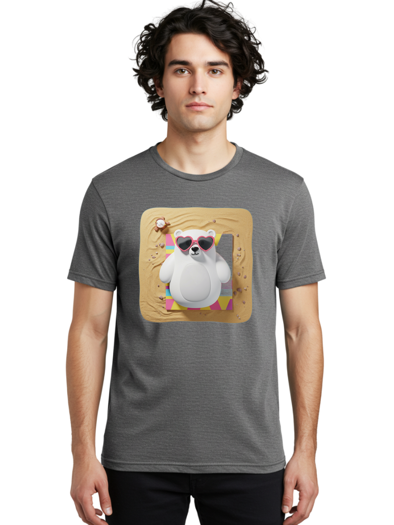 3D-Polar-Bear Men'S Graphic Tee, 100% Cotton, Comfortable Casual Summer Wear, Machine Washable, Vintage Camera, Old Camera, Antique Camera, Black Camera, Classic Photography, Photography Equipment, Nostalgic Device, Film Camera, Camera Art Bae825