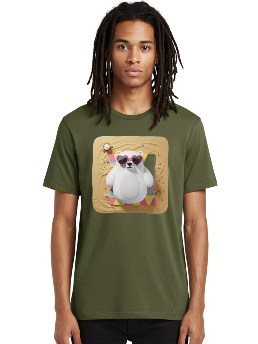 3D-Polar-Bear Men'S Graphic Tee, 100% Cotton, Comfortable Casual Summer Wear, Machine Washable, Vintage Camera, Old Camera, Antique Camera, Black Camera, Classic Photography, Photography Equipment, Nostalgic Device, Film Camera, Camera Art Bae825