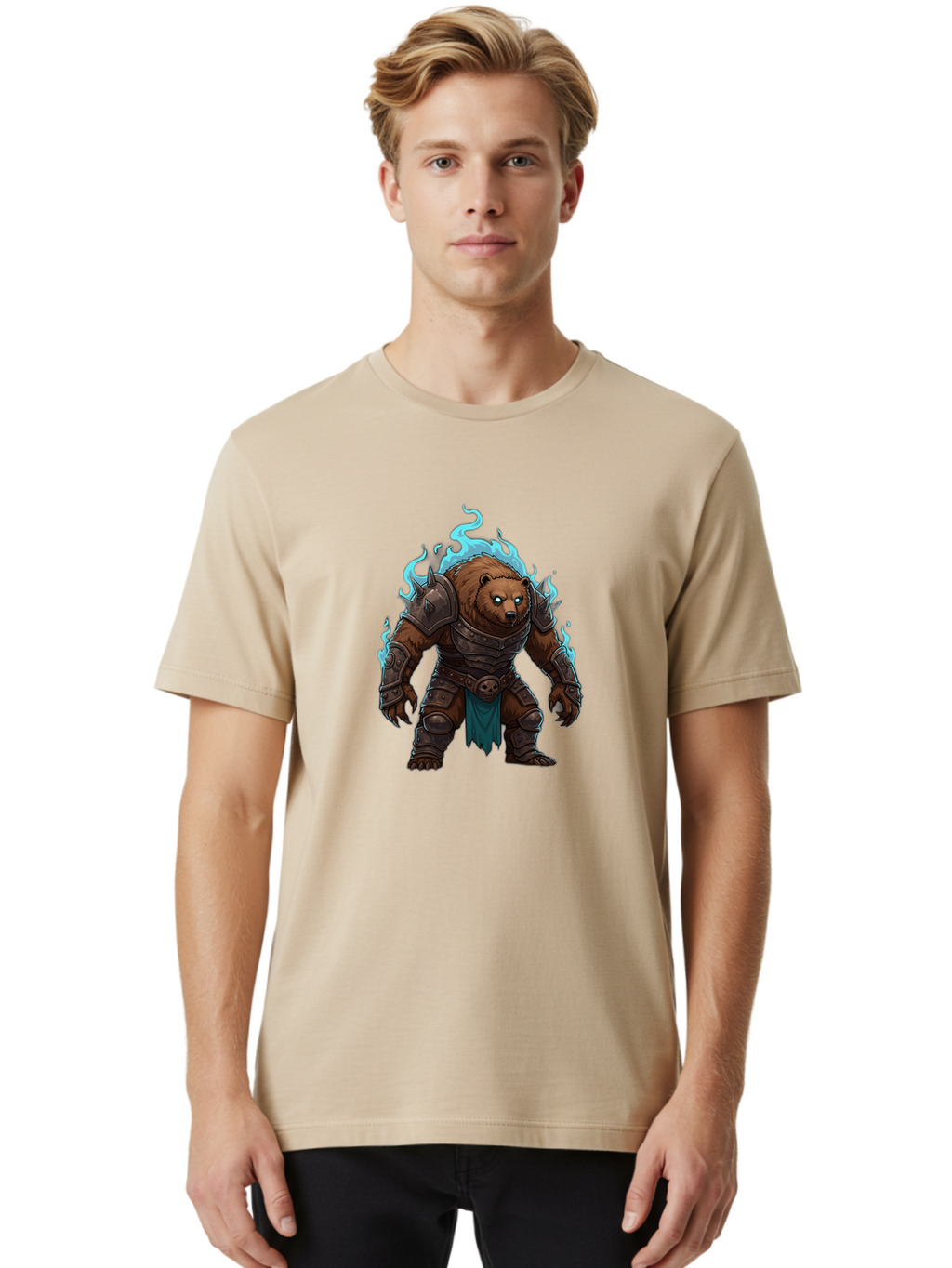 Armored-Bear-1 Men'S Graphic Tee, 100% Cotton, Comfortable Casual Summer Wear, Machine Washable, Vintage Camera, Old Camera, Antique Camera, Black Camera, Classic Photography, Photography Equipment, Nostalgic Device, Film Camera, Camera Art Bae827