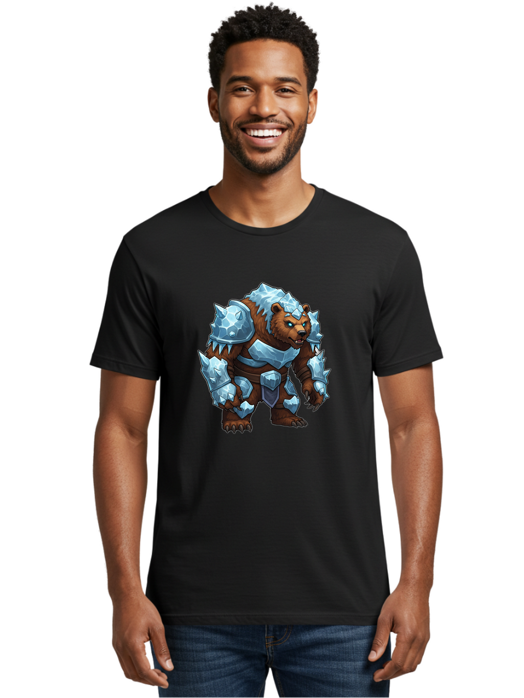 Armored-Bear-2 Men'S Graphic Tee, 100% Cotton, Comfortable Casual Summer Wear, Machine Washable, Vintage Camera, Old Camera, Antique Camera, Black Camera, Classic Photography, Photography Equipment, Nostalgic Device, Film Camera, Camera Art Bae828