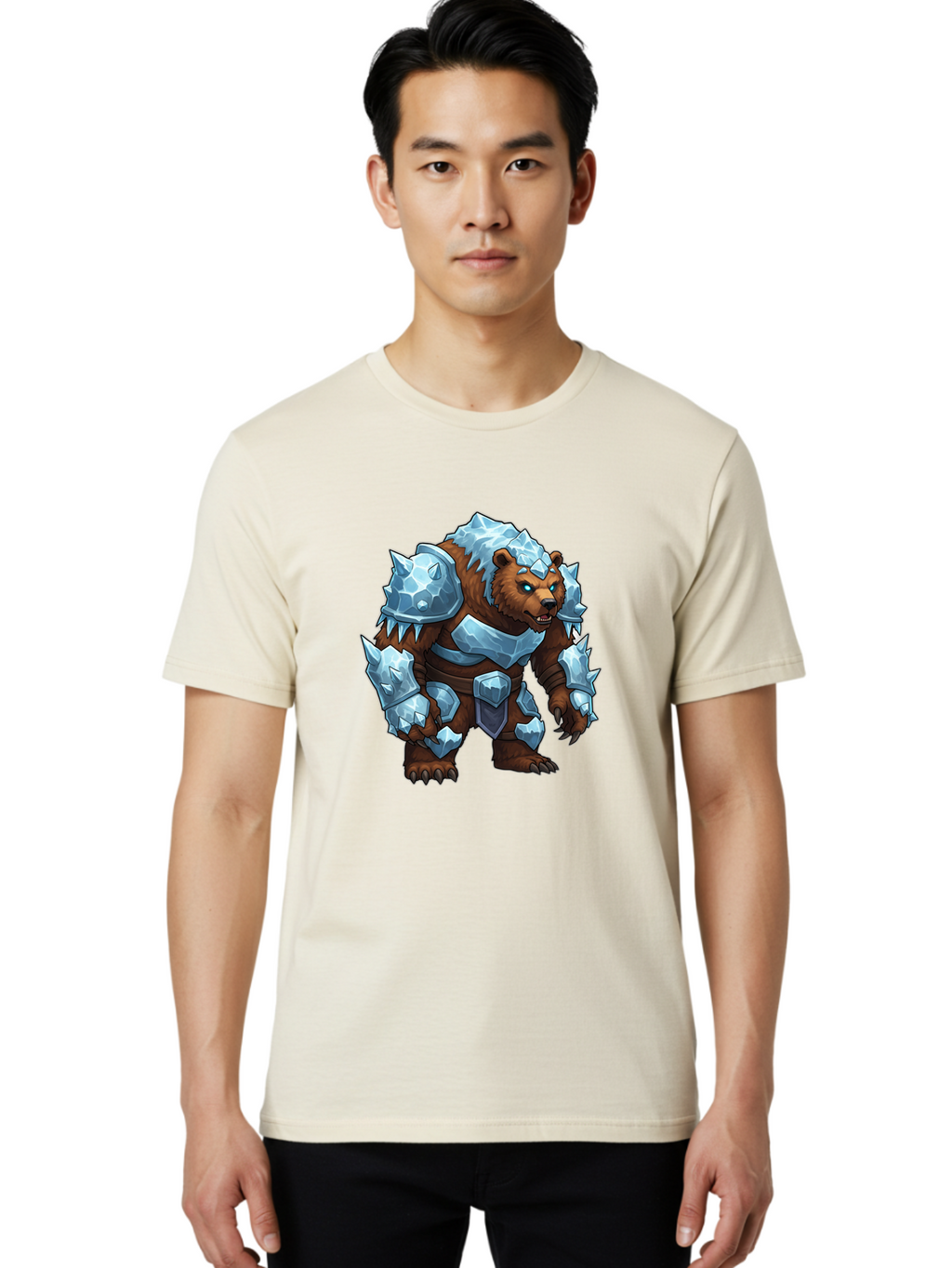 Armored-Bear-2 Men'S Graphic Tee, 100% Cotton, Comfortable Casual Summer Wear, Machine Washable, Vintage Camera, Old Camera, Antique Camera, Black Camera, Classic Photography, Photography Equipment, Nostalgic Device, Film Camera, Camera Art Bae828