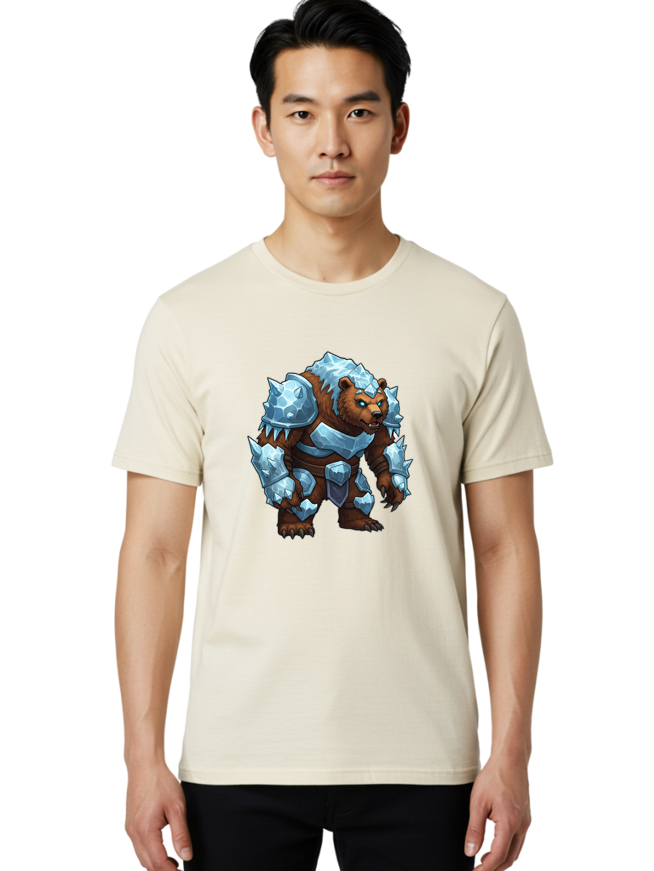 Armored-Bear-2 Men'S Graphic Tee, 100% Cotton, Comfortable Casual Summer Wear, Machine Washable, Vintage Camera, Old Camera, Antique Camera, Black Camera, Classic Photography, Photography Equipment, Nostalgic Device, Film Camera, Camera Art Bae828