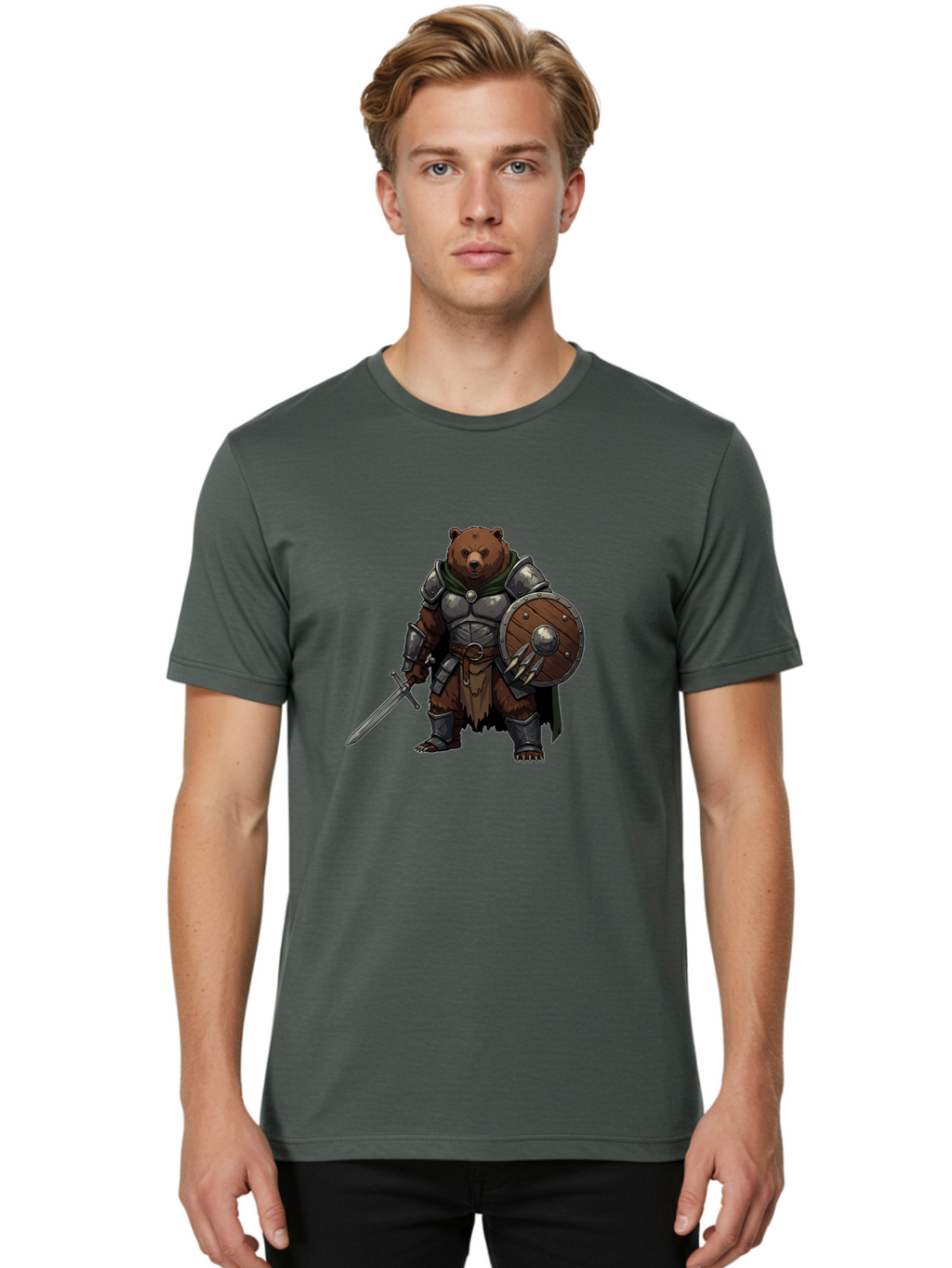 Armored-Bear Men'S Graphic Tee, 100% Cotton, Comfortable Casual Summer Wear, Machine Washable, Vintage Camera, Old Camera, Antique Camera, Black Camera, Classic Photography, Photography Equipment, Nostalgic Device, Film Camera, Camera Art Bae829